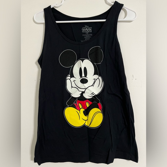 Disney Tops - Mickey Mouse Tank Top Women’s Size L/G